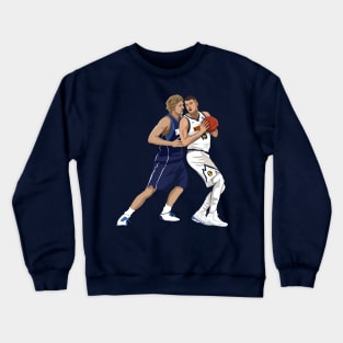 Dirk vs Jokic Crewneck Sweatshirt